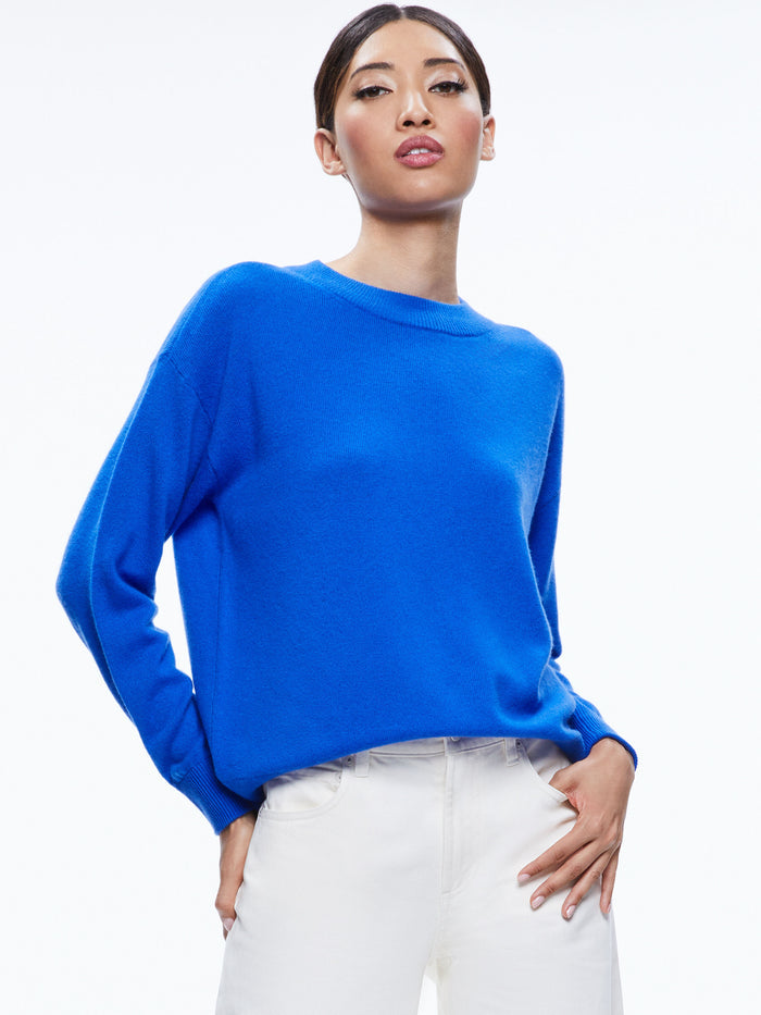 FILA CREWNECK PULLOVER - SAPPHIRE