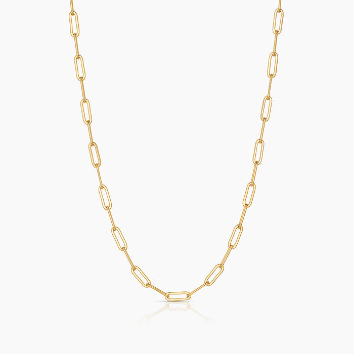Finn Paperclip Necklace