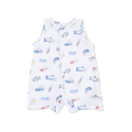 Fishing Lures Sleeveless Shortie Romper