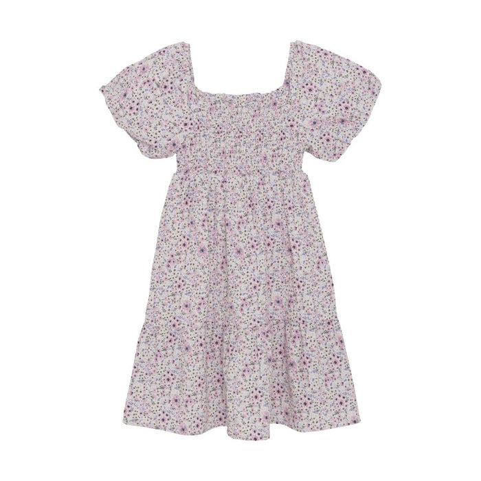 Floral Square Neck Dress