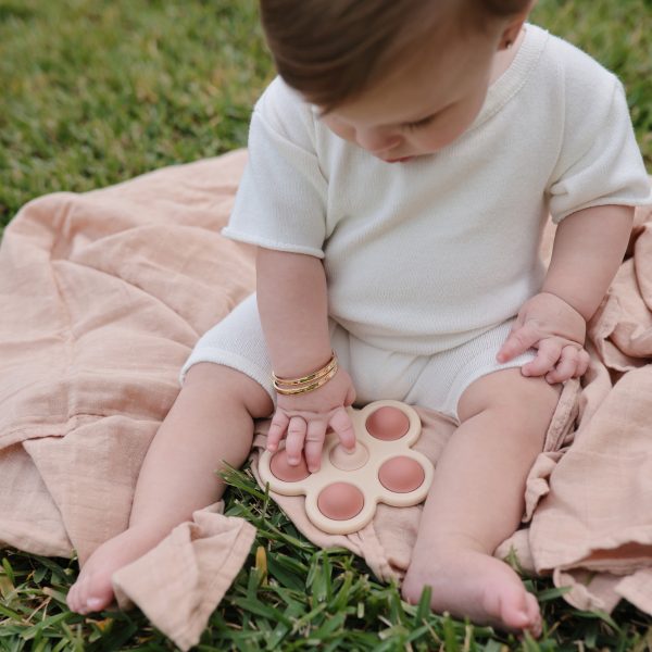 Flower Press Toy - Soft Lilac