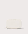 Dagne Dover small Frankie Jewelry Case in white.