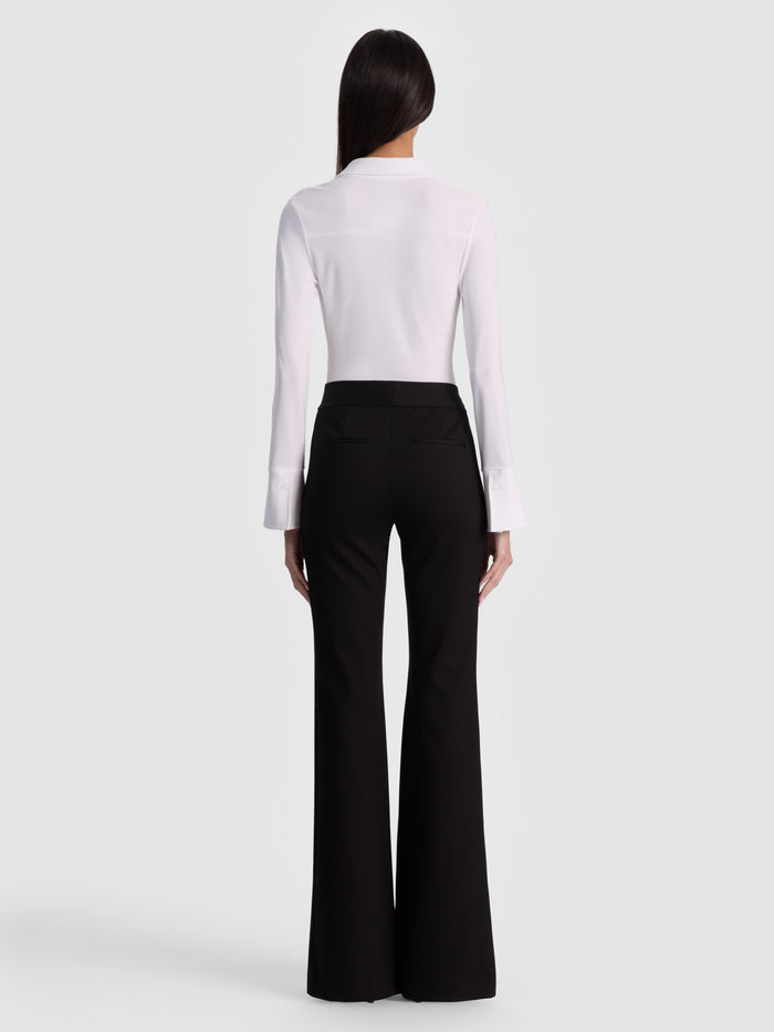 FREYA BUTTON DOWN BODYSUIT - OFF WHITE