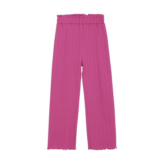 Fuchsia Ribbed Pant