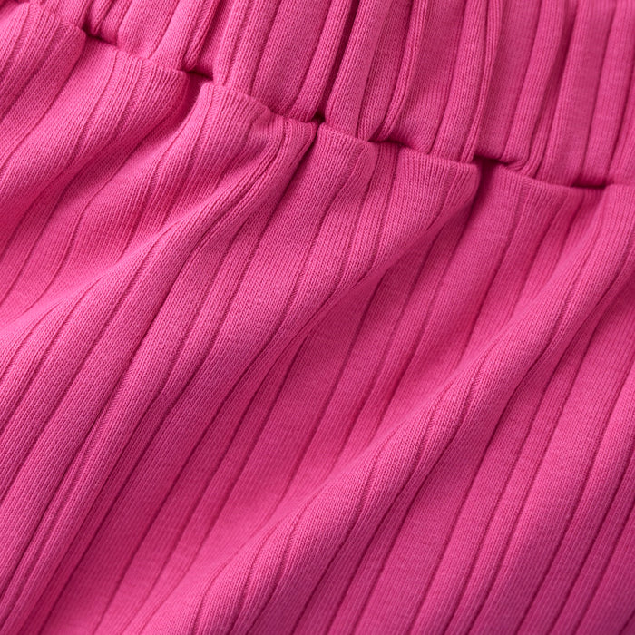 Fuchsia Ribbed Pant