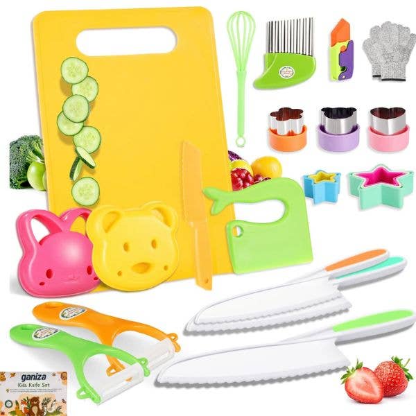 Ganiza Toys - The Kitchen Cutting Knife Set - 20PC STEM