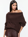 GINGER PULLOVER - ESPRESSO