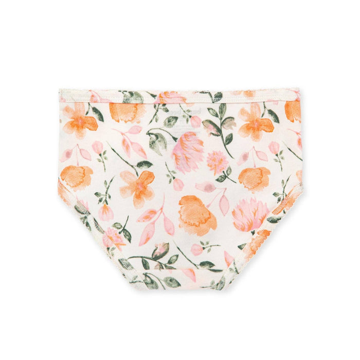 Girls Set of 5 Guitars & Floral  Underwear