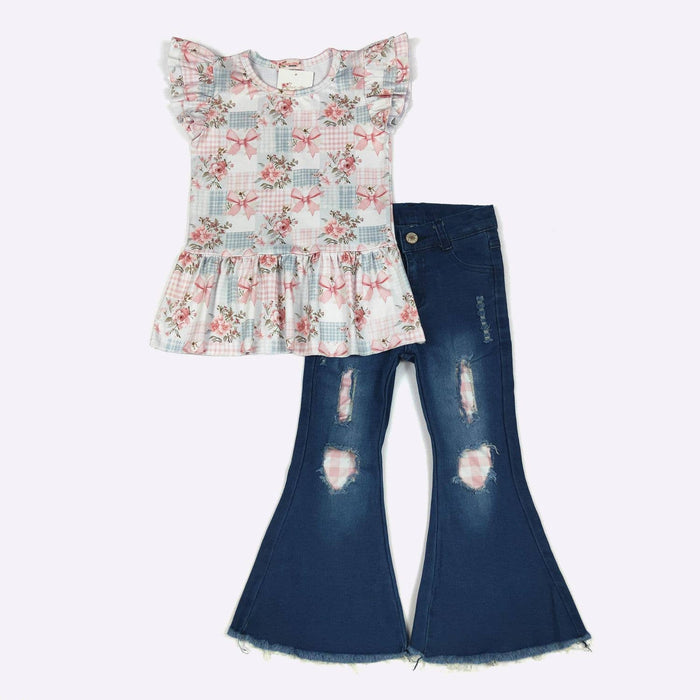 Girly Patchwork Girls Set
