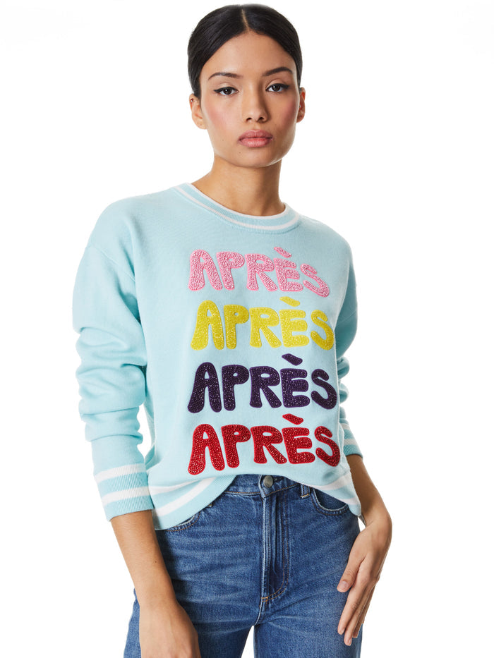 GLEESON EMBELLISHED PULLOVER - JULEP
