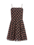 GLINDA FLORAL MINI DRESS - HEIRLOOM SM BLACK
