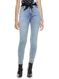 GOOD LEATHER TIE WAIST SKINNY JEAN - OUT OF THE BLUE