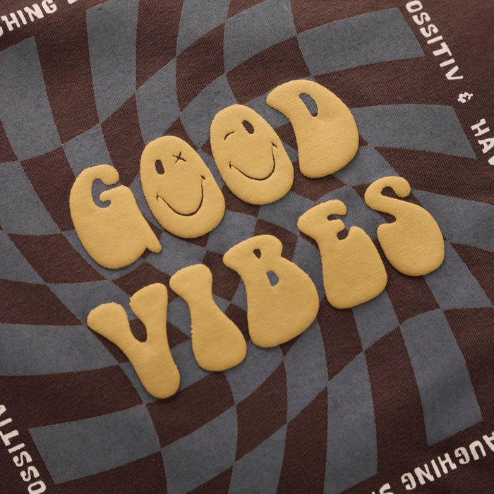 Good Vibes Graphic Long Sleeve Tee