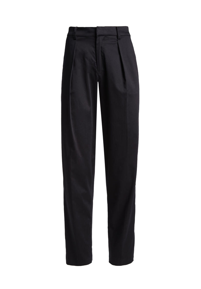 GRADY TAPERED HW PANT - BLACK