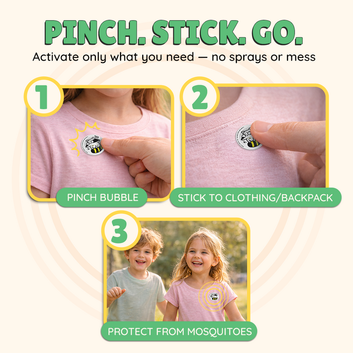 Halo Patch Mosquito Repellent Stickers for Kids