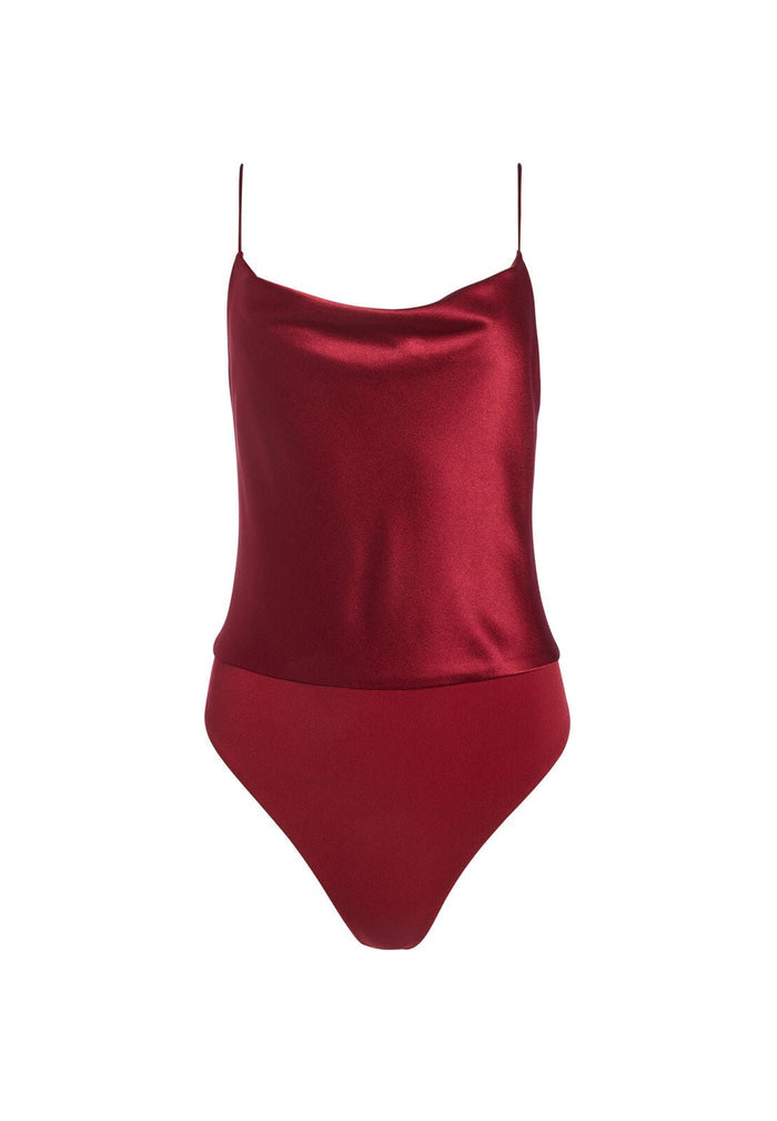 HARMON BODYSUIT - BORDEAUX
