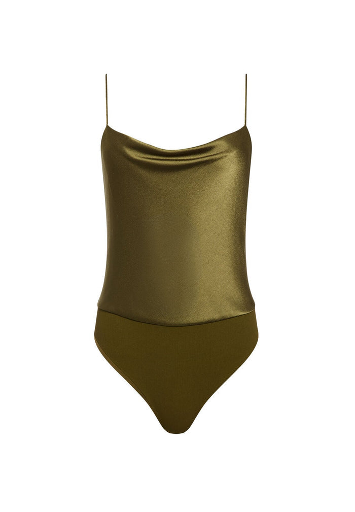 HARMON BODYSUIT - OLIVE