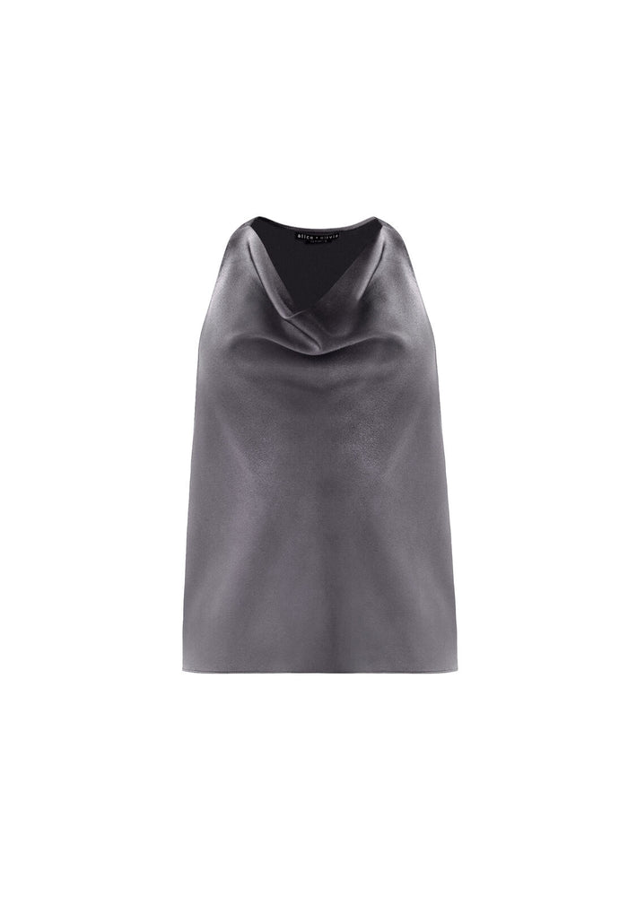 HARMON RACERBACK TANK - CHARCOAL