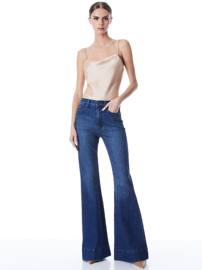 HARMON SLIP TANK - ALMOND