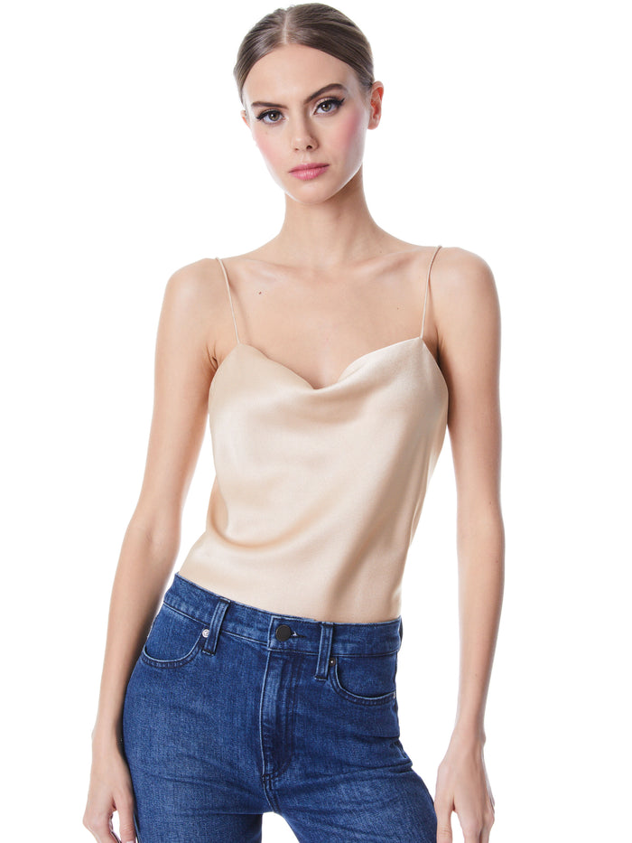 HARMON SLIP TANK - ALMOND