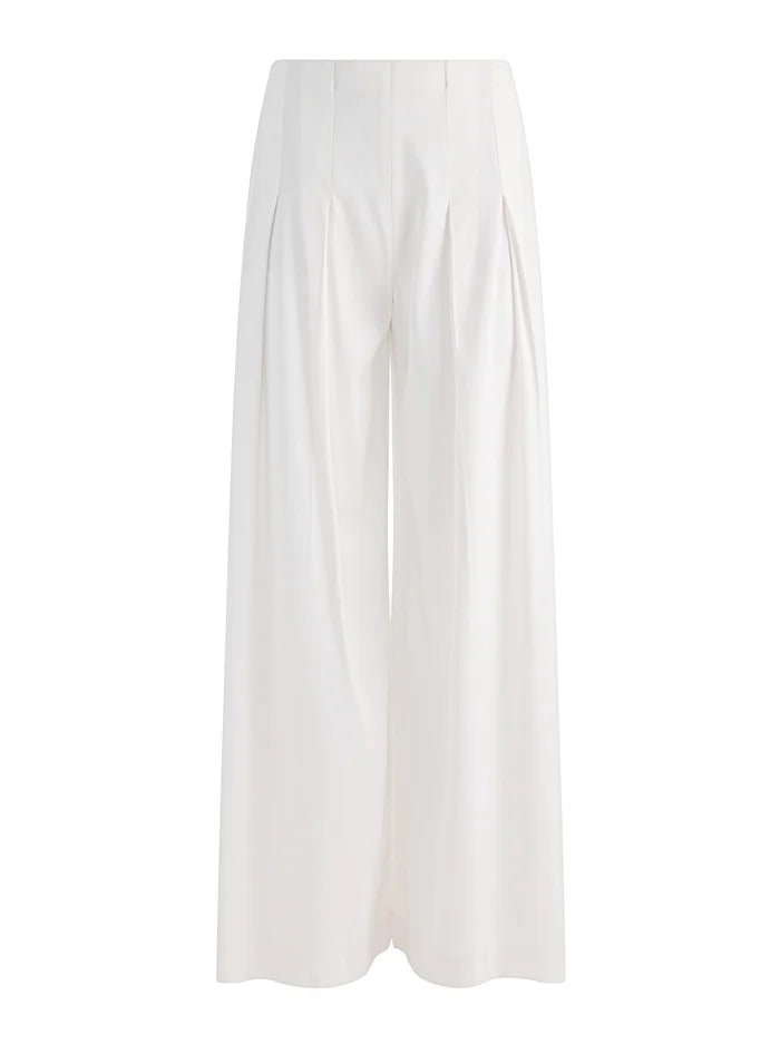 HENRY PLEATED PANT - OFF WHITE