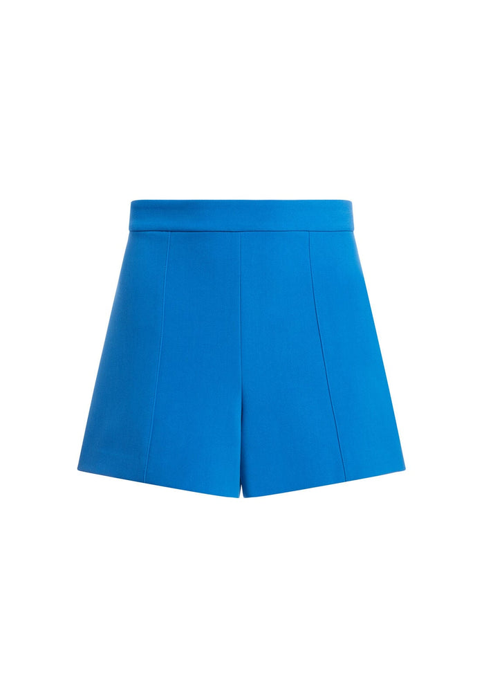 HERA HW SEAMED BK ZIP SHORTS - IMPERIAL BLUE
