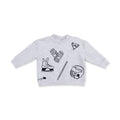Hockey Drop Sleeve Sweatshirt