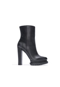 HOLDEN LEATHER BOOTIE - BLACK