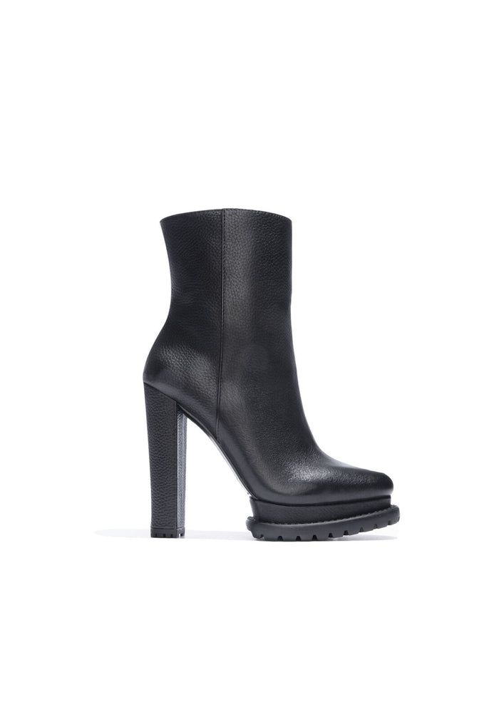 HOLDEN LEATHER BOOTIE - BLACK