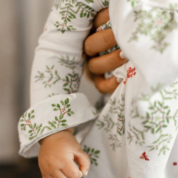 Holiday Snowflakes Organic Tunic & Pants Set