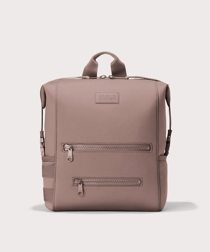 Dagne Dover Large Indi Diaper Backpack in pink.