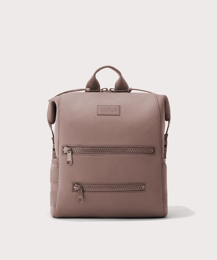 Dagne Dover medium Indi Diaper Backpack in pink.