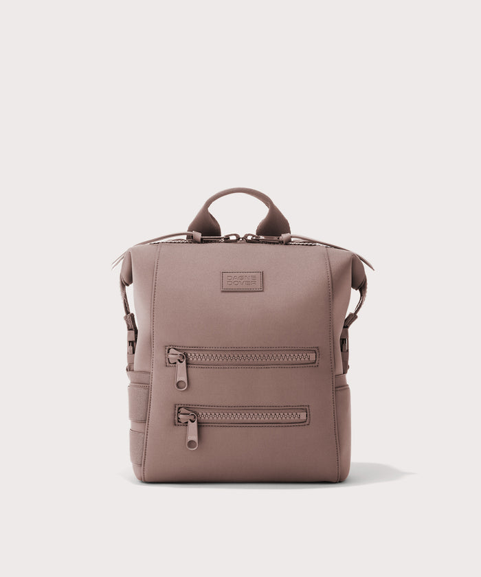 Dagne Dover small Indi Diaper Backpack in pink.