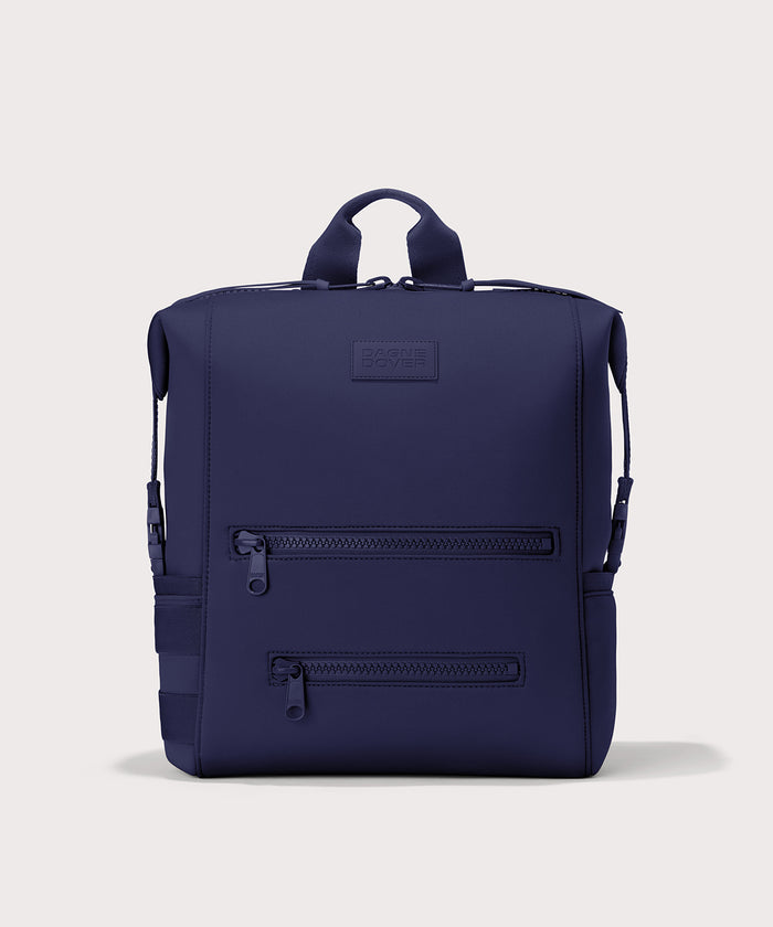 Dagne Dover Large Indi Diaper Backpack in dark blue.