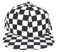Infant Baby Checkered 6 Panel Snapback Hat Checker
