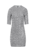 INKA SEQUIN MINI DRESS - SILVER
