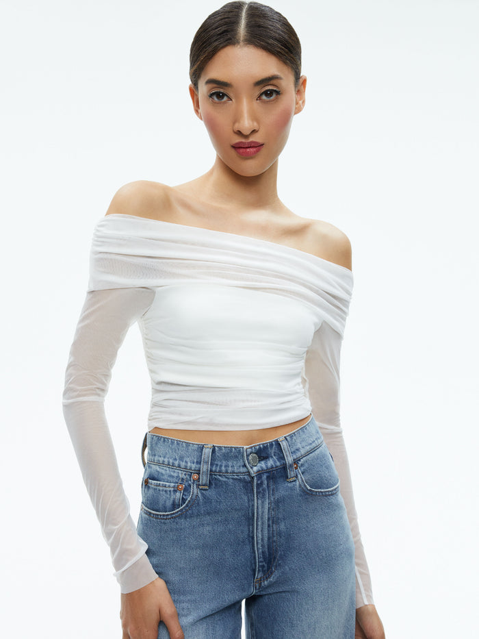 ISADOLA TOP - OFF WHITE