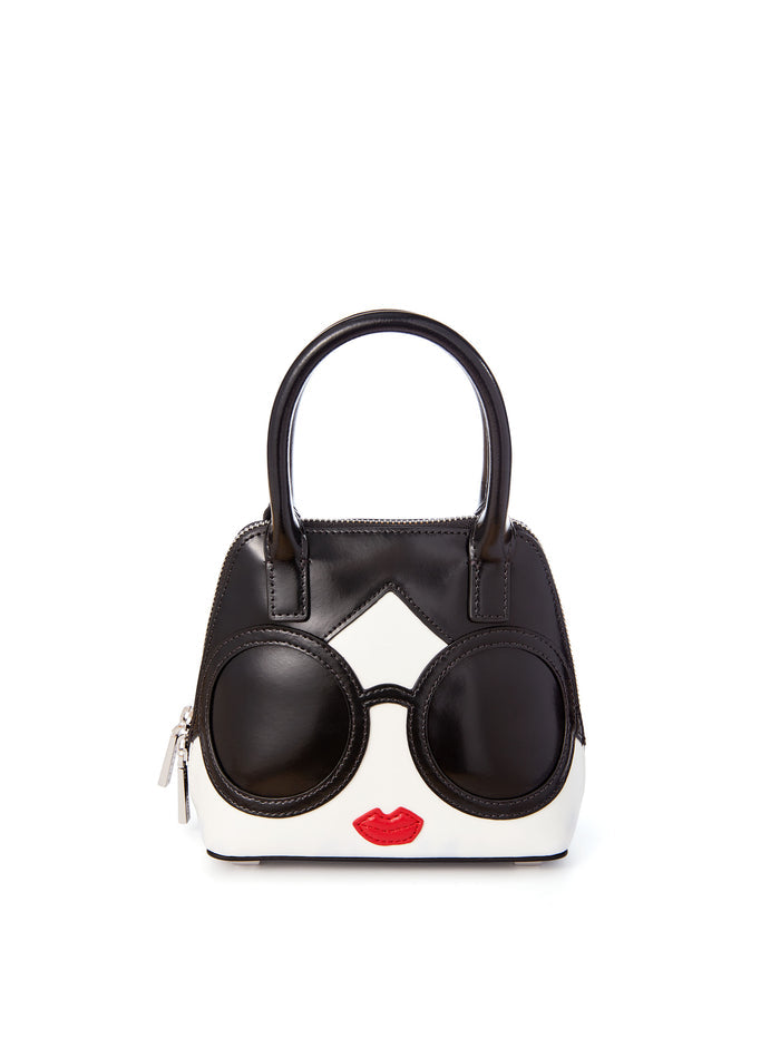 JACKIE STACE FACE MINI SATCHEL - STACEY FACE