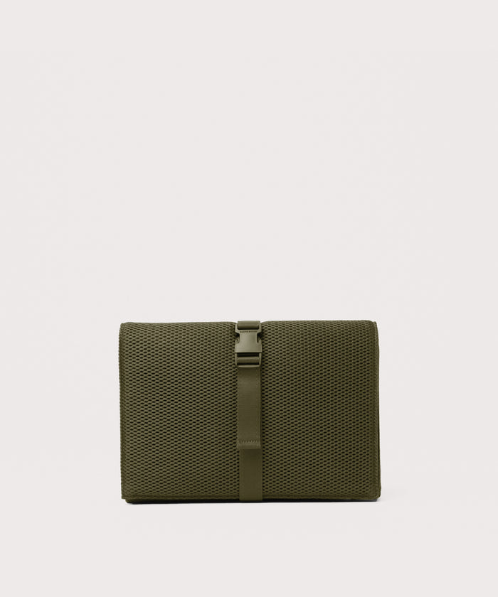 Dagne Dover Joey Changing Kit in dark moss.