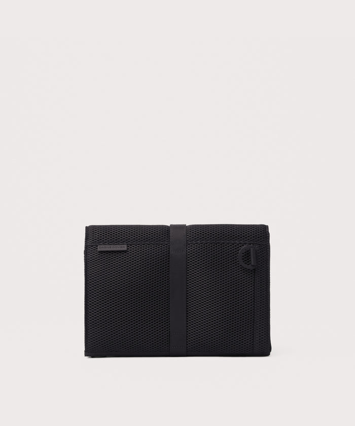 Dagne Dover Joey Changing Kit in black seen from the back.