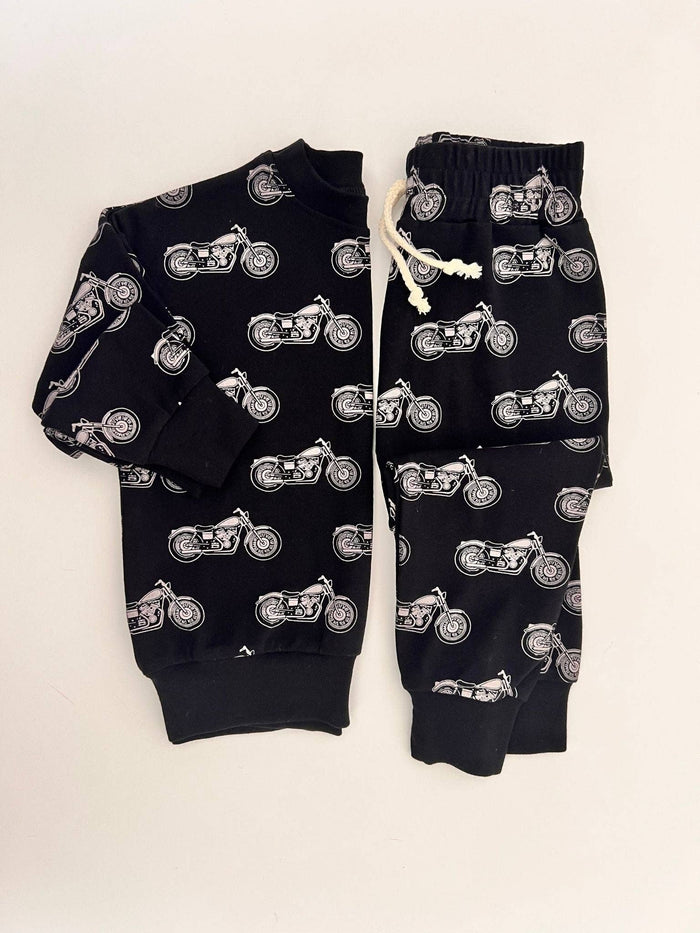 Jogger Set | Born to Ride Black