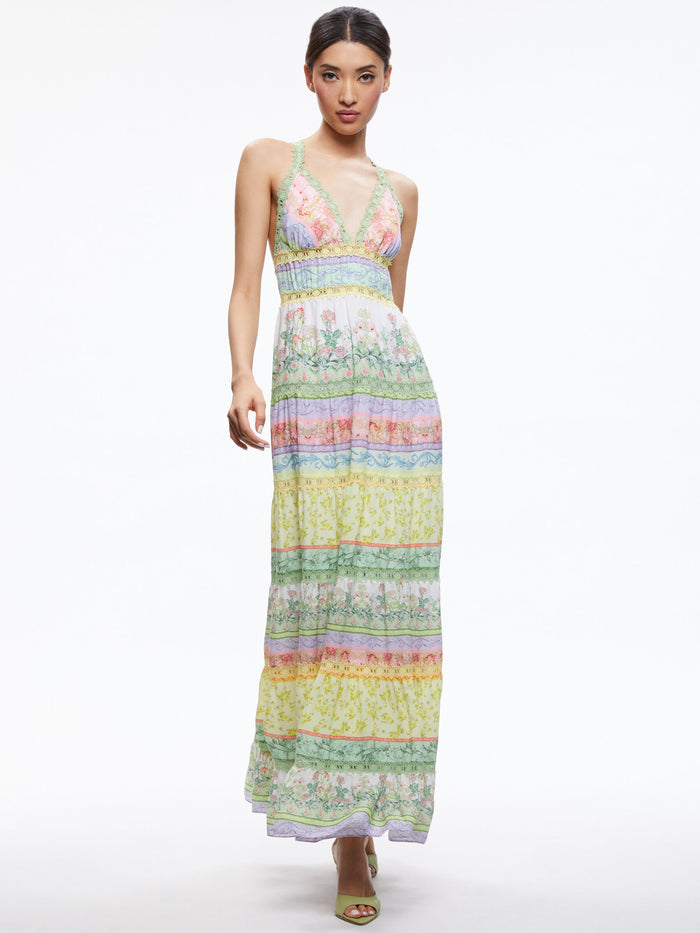 KAROLINA MAXI DRESS - FLORAL FEST
