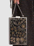 KAYLA EMBELLISHED  CLUTCH - MULTI