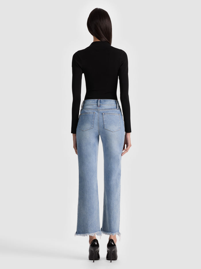 KEENAN POLO BODYSUIT - BLACK
