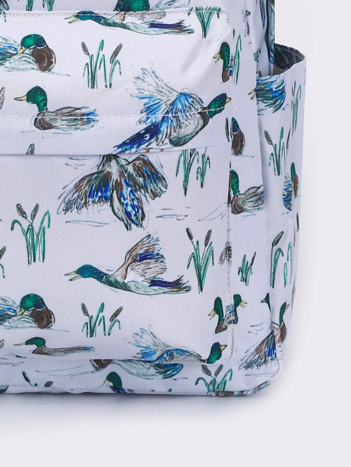 Kids Backpack With Duck Print