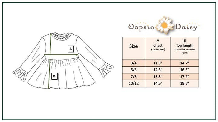 Kids White Long Sleeve Lettuce Trim Ribbed Fall Winter Shirt