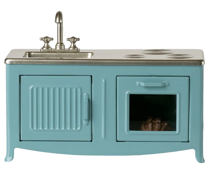 Kitchen, Mouse- Blue