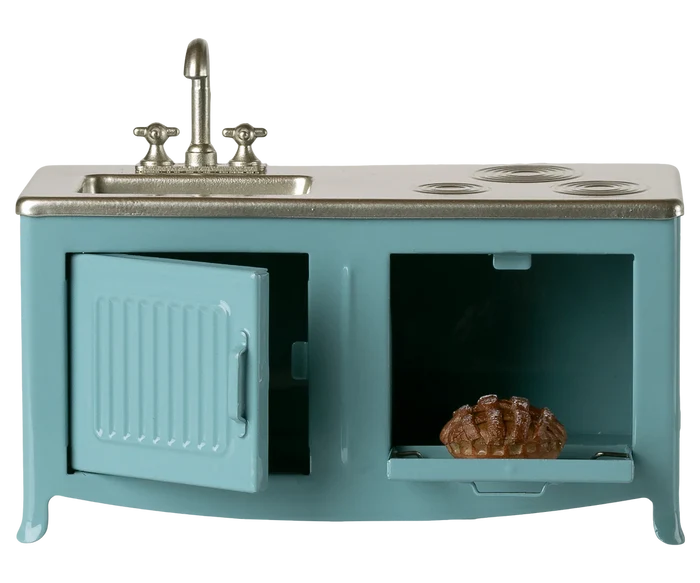 Kitchen, Mouse- Blue