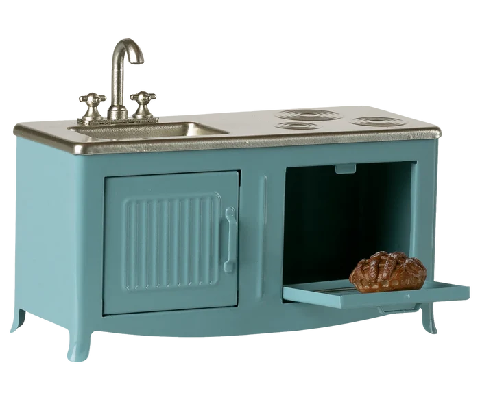 Kitchen, Mouse- Blue