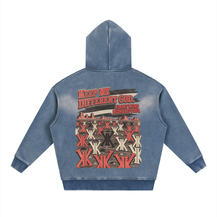 KLASSICK I'M DIFFERENT ZIP HOODIE